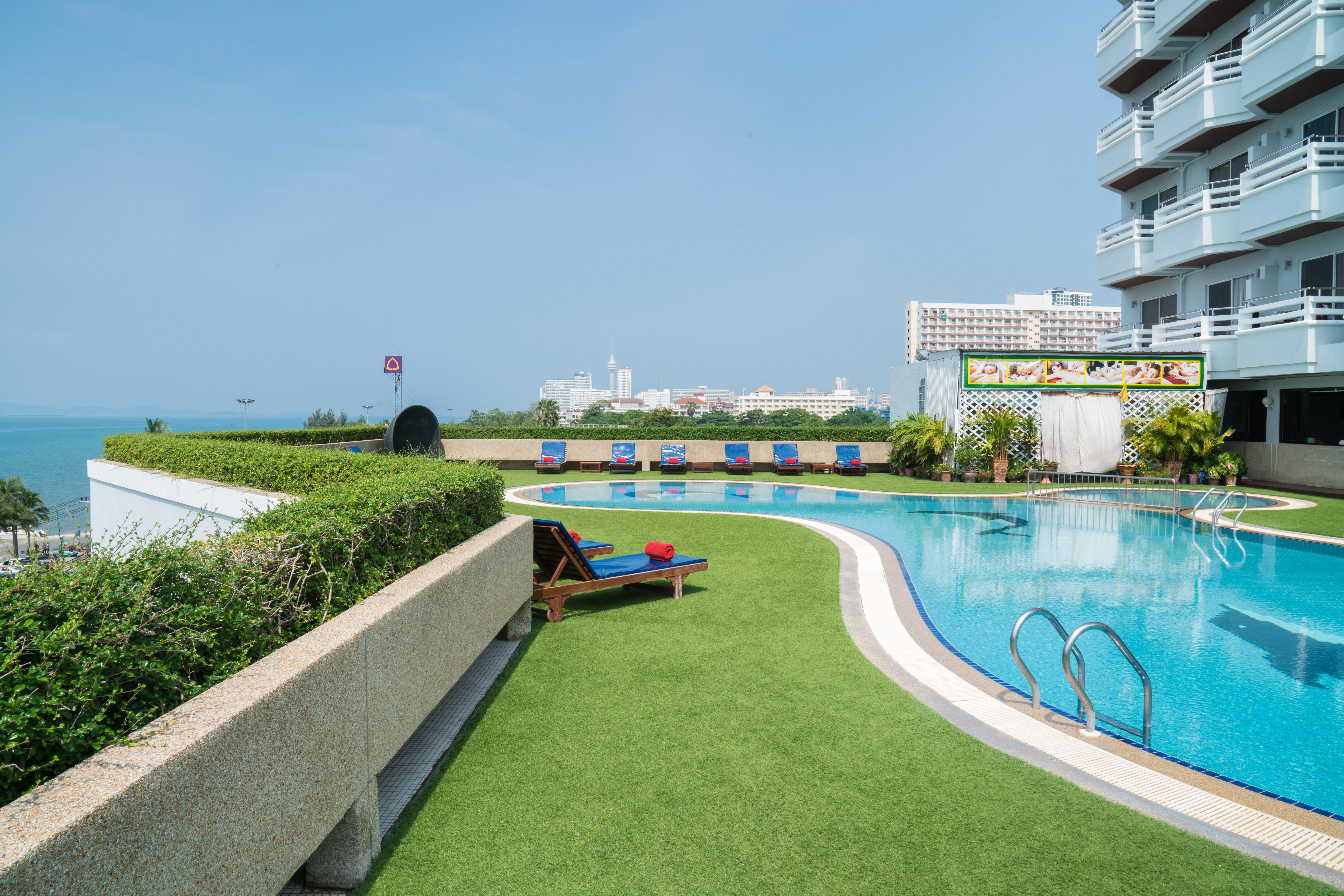 Grand Jomtien Palace Hotel - Sha Extra Plus Eksteriør bilde